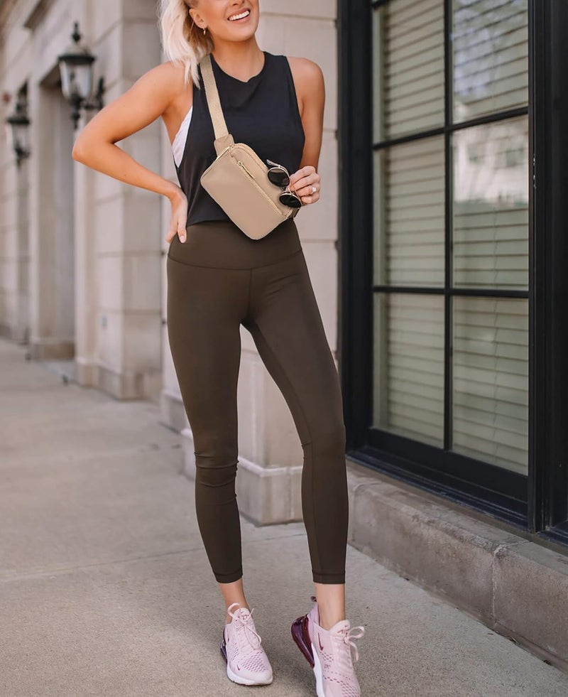 UTO Fanny Pack for Women Crossbody Trendy Fashion Belt Purse Chest Waist Hip Bumbag for Outdoor Shopping Travel Hiking - Image 2